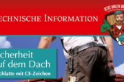 Thumbnail Dachlatte - Sicherheit auf dem Dach